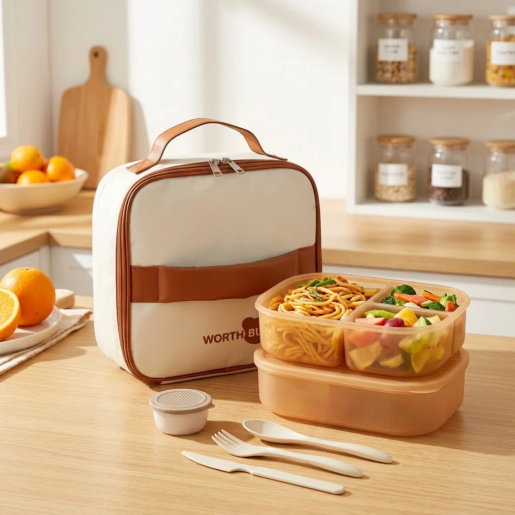 取り外し可能なプラスチック製弁当箱。電子レンジ対応。仕切り付 - Food Storage With Dividers のレビューと価格