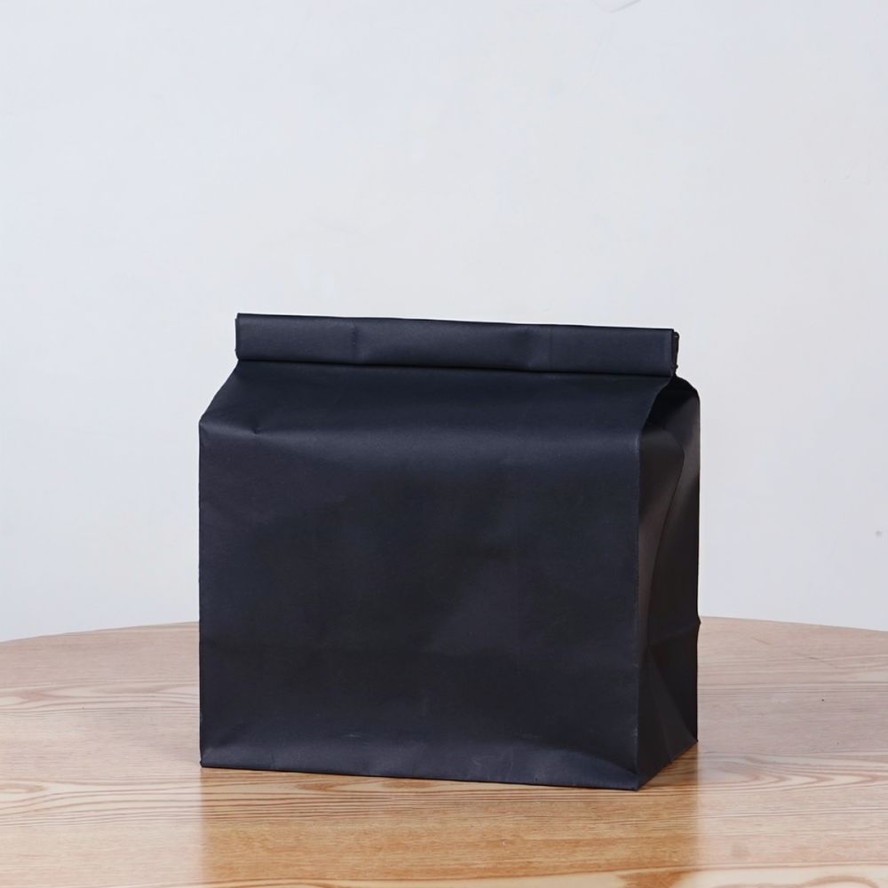 再利用可能なクラフト紙製ジッパー付き袋。お茶の保存用。アルミ - Food Storage Bag のレビューと価格