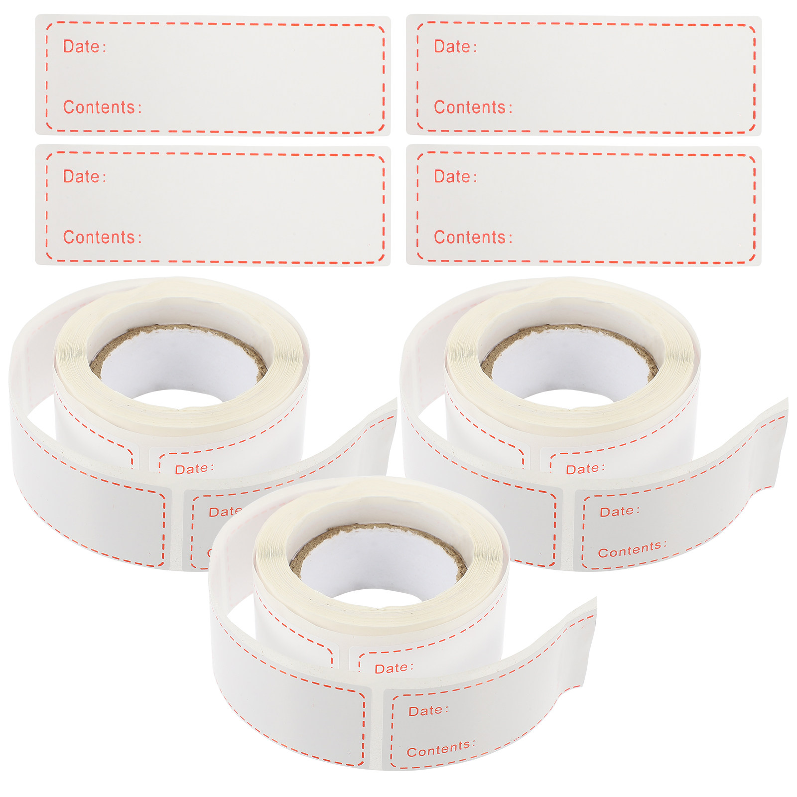 食品用ラベルステッカー3ロール。取り外し可能で、自己粘着性が - Food Storage Labels のレビューと価格
