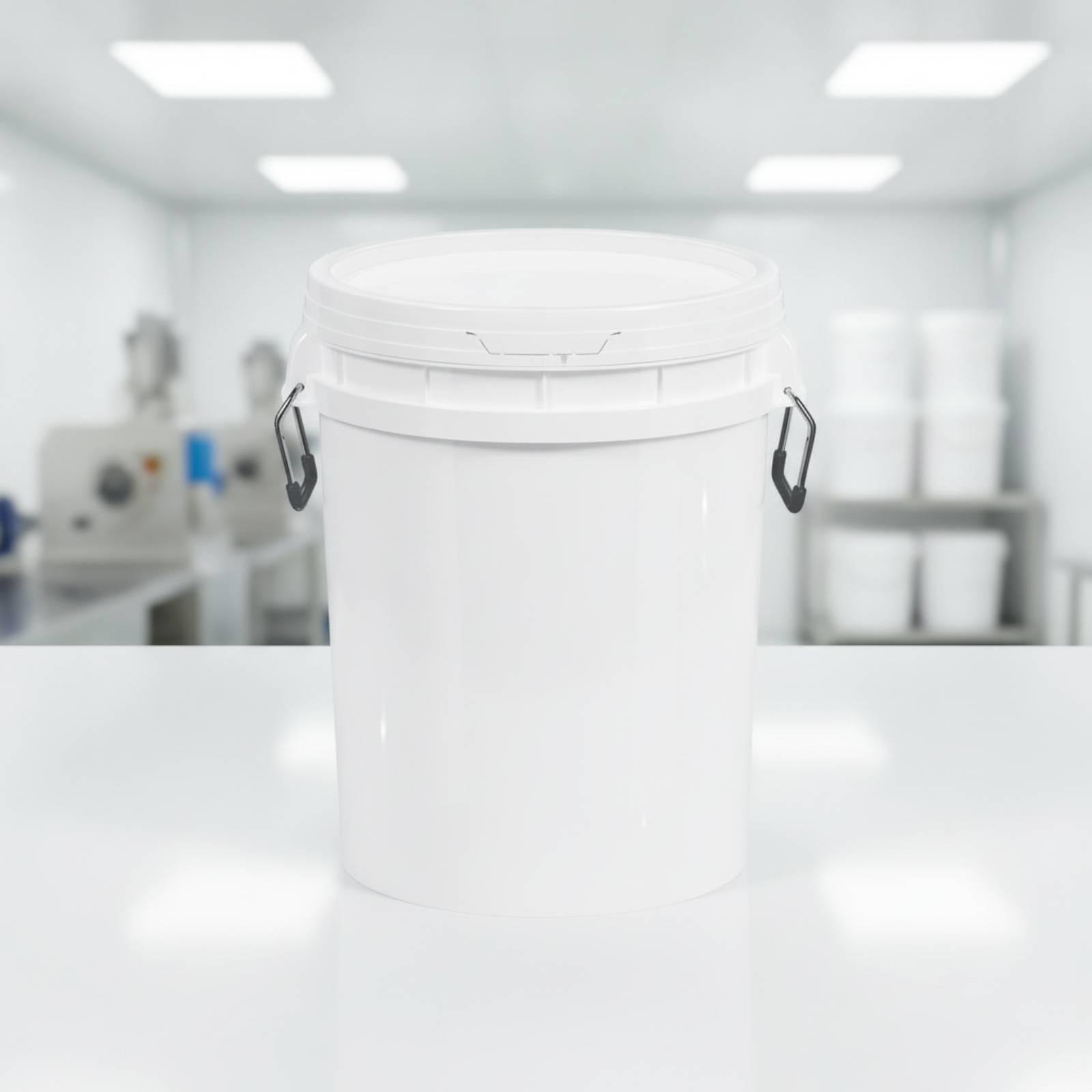50Lの食品グレード対応の大型収納容器。広口で、金属製の取っ - Food Storage Containers のレビューと価格