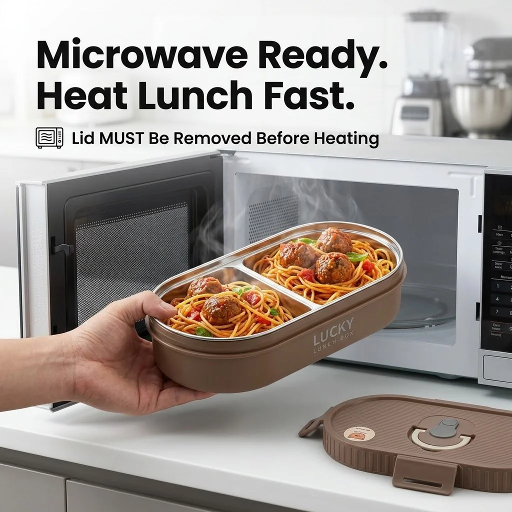 304ステンレス製弁当箱、保温機能付きランチボックスセット、 - Food Storage With Dividers のレビューと価格