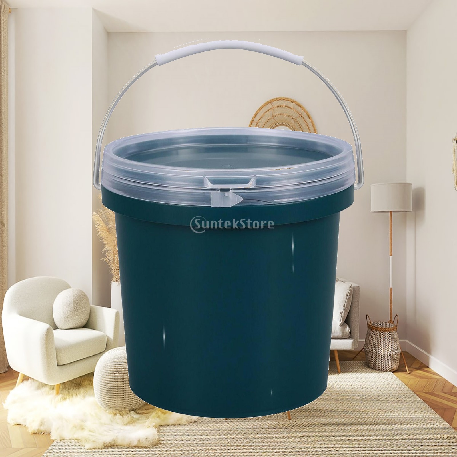 PP素材を使用した密閉式の工業用バレル型容器。厚い壁で構成さ - Food Storage Containers のレビューと価格