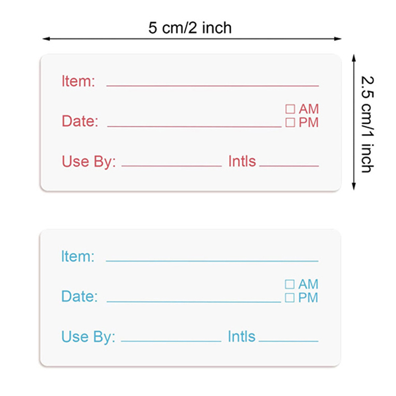【S】500個入り／ロール　キッチン用ステッカー　冷蔵庫・冷 - Food Storage Labels のレビューと価格