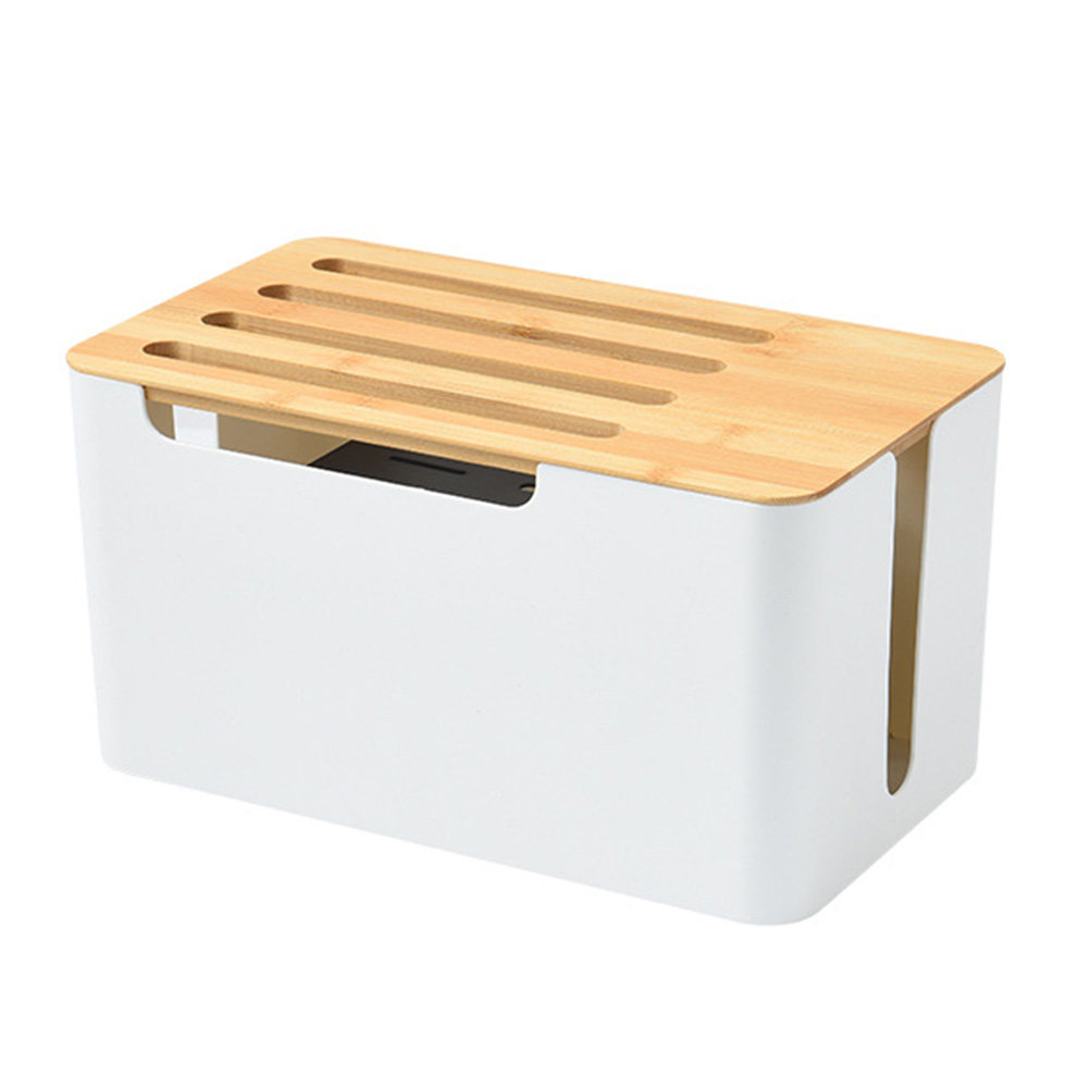 頑丈なケーブル収納ボックス。ルーターの収納に最適。家庭やオフ - Food Storage With Dividers のレビューと価格
